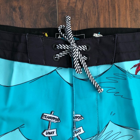 Billabong Dr Seuss OneFish TwoFish Boardshort Aqua - Picture 8 of 16